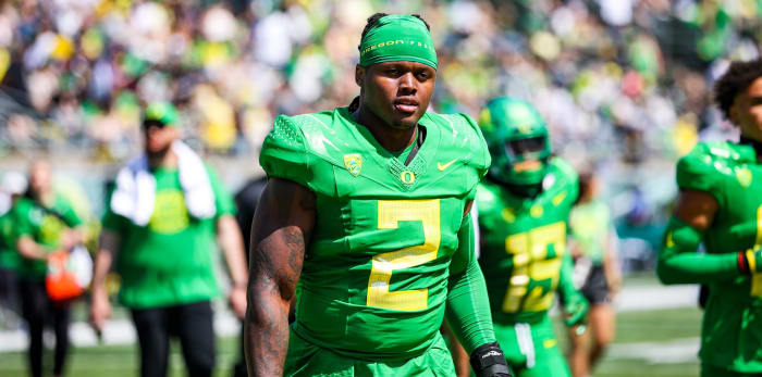 DJ Johnson Oregon Spring Game Cropped